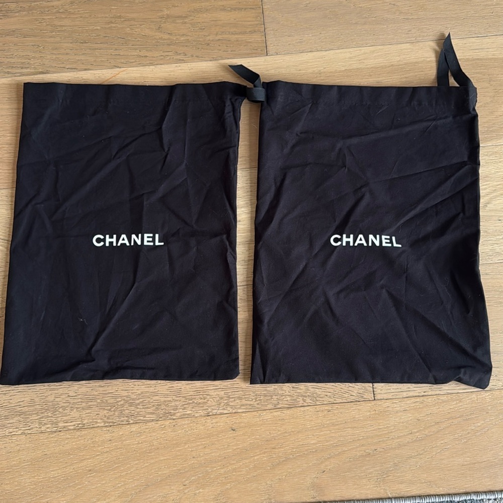 Chanel Shoe Dustbags (set of 2)